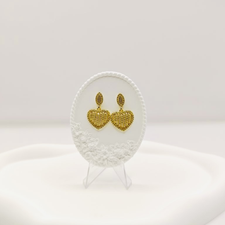 Heart earring