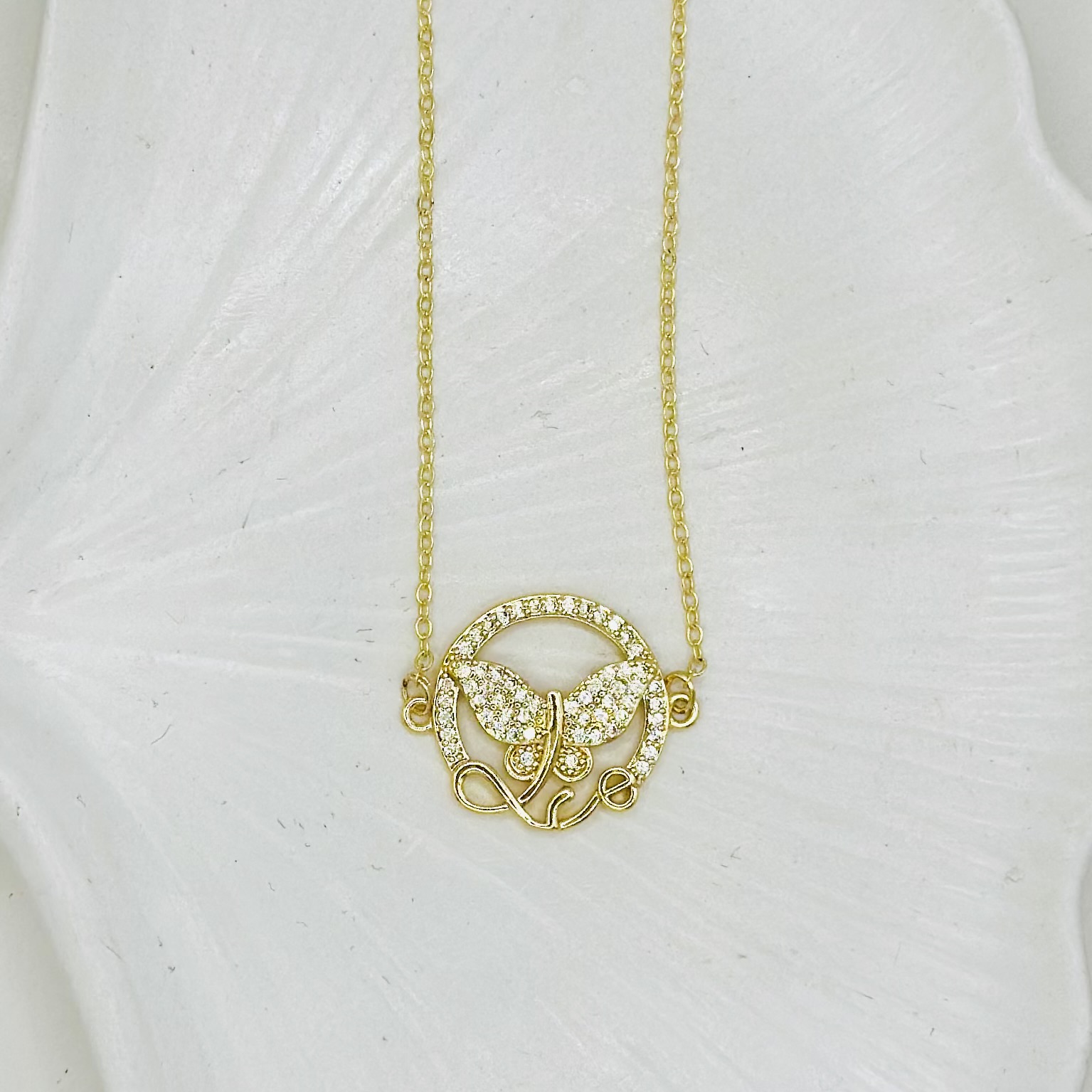 Butterfly Love Necklace