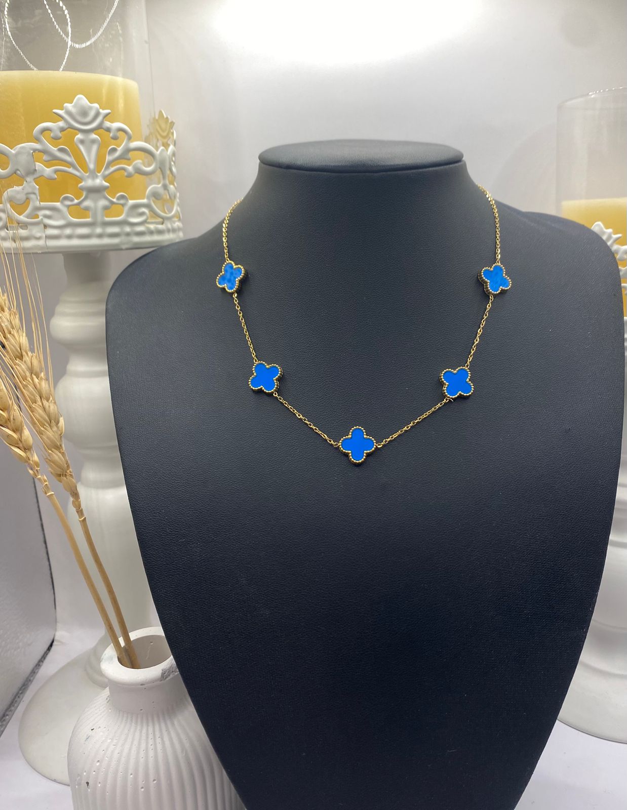 Blue Clover Elegance