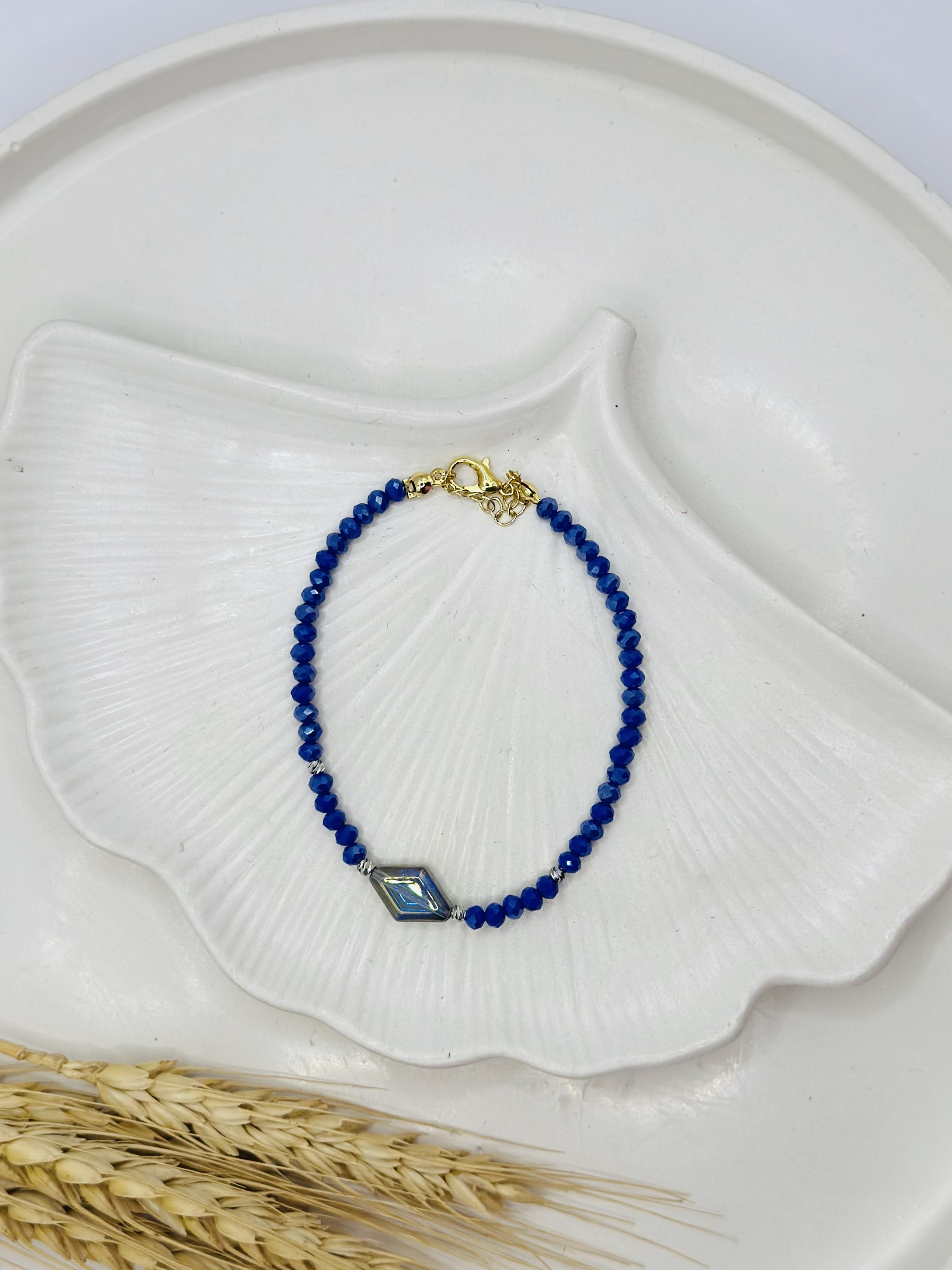 Blue Gem anklet